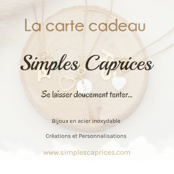 Carte cadeau