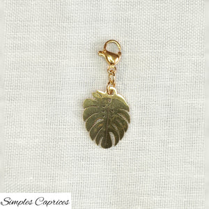 Pendentif Monstera