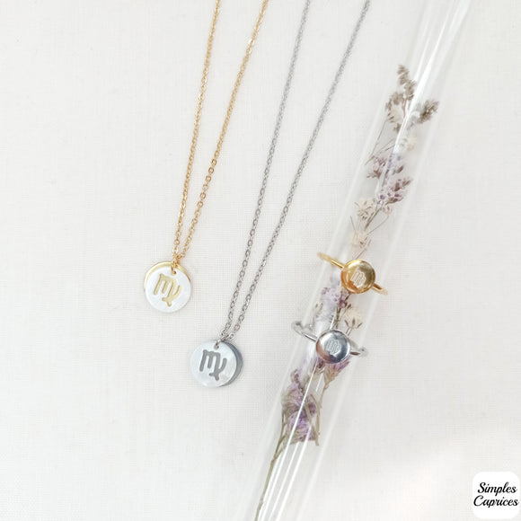 Collier Astro Nacre